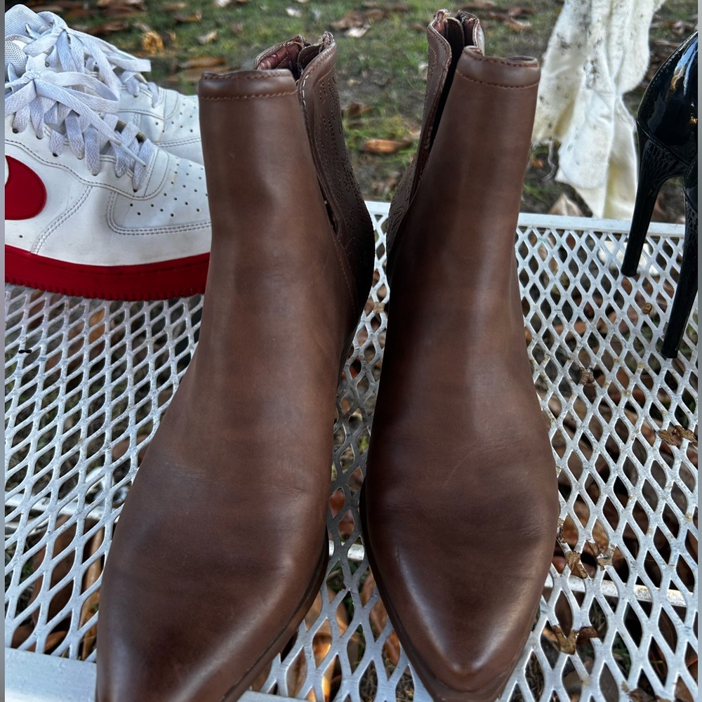 BareTraps Brown Ankle Boots